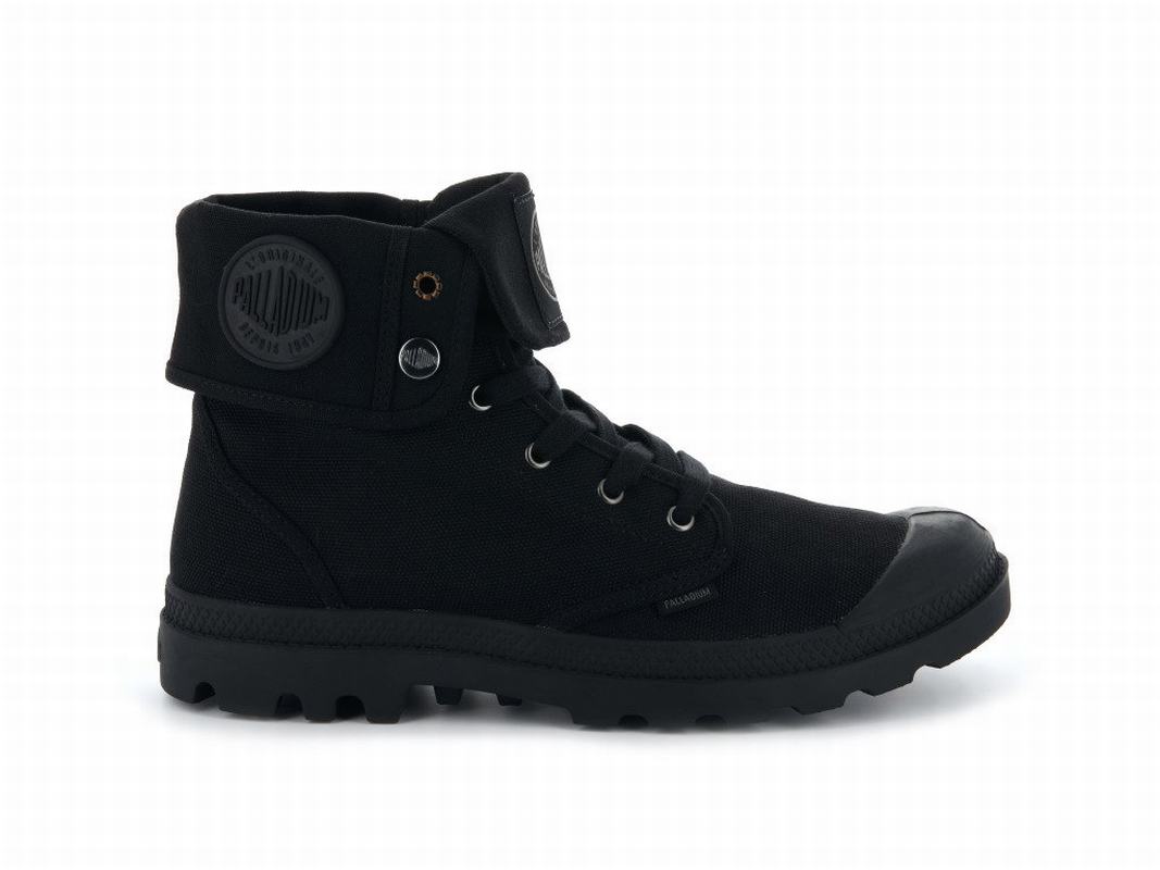 Palladium Baggy Womens Boots Black Australia [EWVBYN-402]